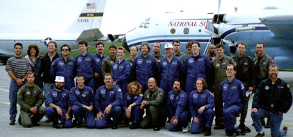 1998 Leonid MAC mission group photo