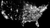 USA by night