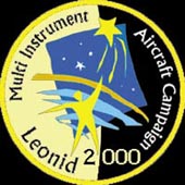 mission patch 2000 Leonid MAC