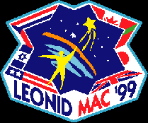 mission patch 1999 Leonid MAC